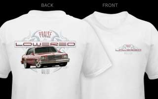 78 81 Chevy Malibu PRAISE THE LOWERED T Shirt 79 80  
