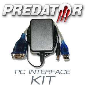 PC Interface Kit allows you to connect your Predator to your PC. This 