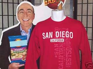 SAN DIEGO CALIFORNIA Sweatshirt t shirt souvenir beach  