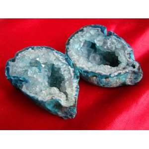  S8821 Green Agate Geode Couple Wonderful  Everything 