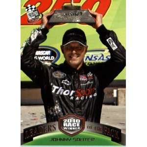 2011 NASCAR PRESS PASS RACING CARD # 150 Johnny Sauter Leaders of the 