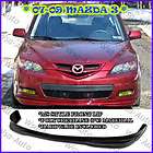 07 08 Mazda 3 5Drs Hatch MS Style Front Bumper Body Lip Kit Spoiler 
