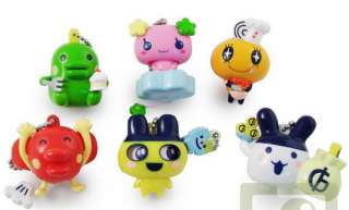 Tamagotchi Keychains Set of 6 Mascot Bandai  