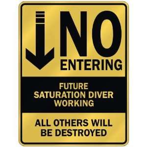   NO ENTERING FUTURE SATURATION DIVER WORKING  PARKING 