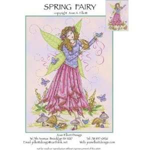  Spring Fairy   Cross Stitch Pattern Arts, Crafts & Sewing
