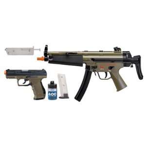   Airsoft Kit, AEG MP5 & Spring P99 airsoft gun