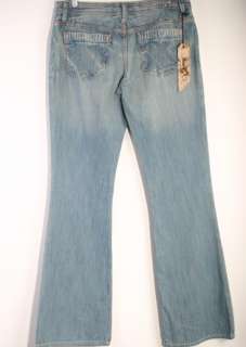 New 575 Denim $295 Mens Boot Cut Cotton Blue Jeans Pants 30 NWT  