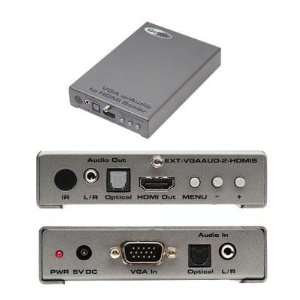  VGA Audio to HDMI Scaler  Players & Accessories