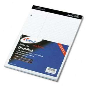    Evidence Dual Ruled Pad Law Rule 8 1/2 x 11 3/4 Case Pack 3   438066