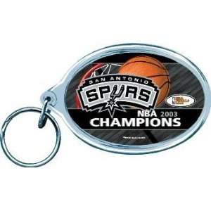  San Antonio Spurs 2003 World Champs Key Chain