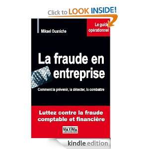 La fraude en entreprise (French Edition) Mikaël Ouaniche  