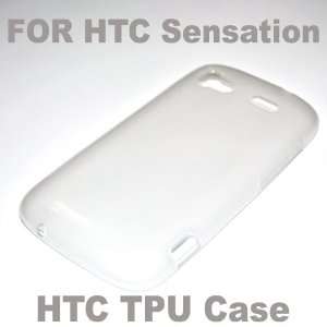 HTC Sensation 4g Case TPU Soft Case Cover for HTC Sensation 4g   White 