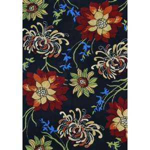  Loloi Sunshine SS 03 Black 7 10 Round Area Rug