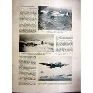   Boeing Aviation Aeroplane Air Force French Print 1937
