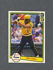 1985 Pittsburgh Pirates media guide Tony Pena  