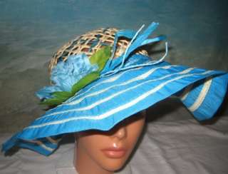   Packable Kentucky Derby Wedding Wide Brim Floppy Sun Beach Straw Hat