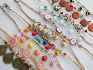 Wholesale mixed lots 40 piece hand made bracelet. assorted styles and 
