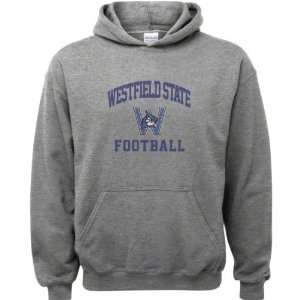 Westfield State Owls Sport Grey Youth Varsity Washed Football Arch 