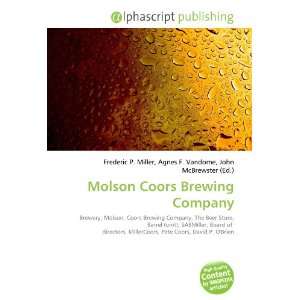  Molson Coors Brewing Company (9786133925717) Books