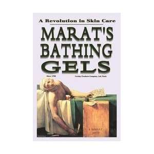  Marats Bathing Gels A Revolution in Skin Care 20x30 poster 