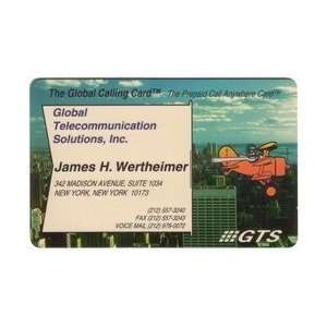   Flying Billboard Business Card   James H. Wertheimer 