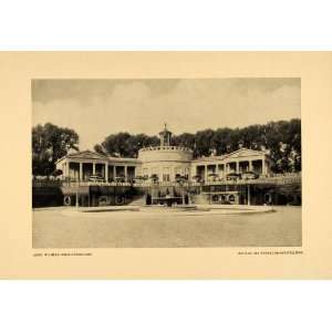  1914 Print Werkbund Exhibition Tea House Room Wilhelm 