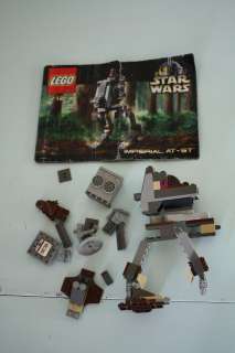 Lego 7127 Imperial AT ST Star Wars Set with Chewbacca Minifigure Ships 