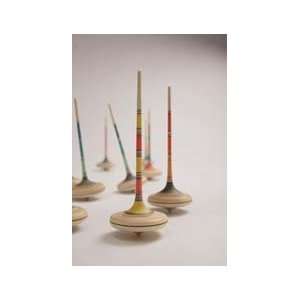  Wooden Spinning Top   Ara Lilac Toys & Games