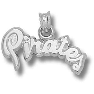  East Carolina University Pirates Pendant (Silver 
