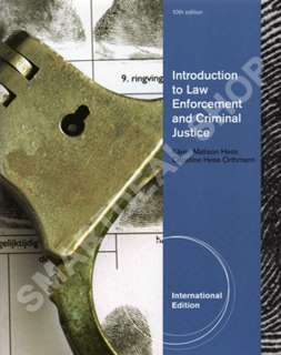 Introduction to Law Enforcement and Criminal Justice by Christine Hess 