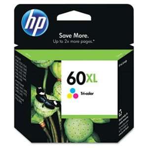 Cc644wn Hp 60xl Ink 440 Page Yield Tri Color Water 