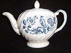 Blue and White Asian Teapot with Detachable Handle items in 