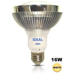  (1 Pack) IDEAL LED (CREE) 16 Watt Soft Warm 2700K PAR30 