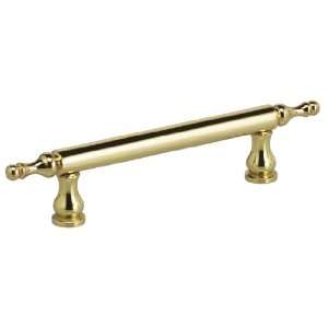 Omnia 9408/76 US3 Polished Brass Classic & Modern 3 Center Bar with 