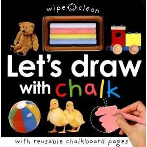  Lets Draw with Chalk [With Chalk]   [WIPE CLEAN LETS 