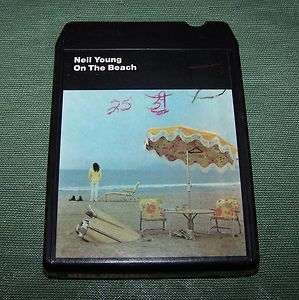 Neil Young On The Beach 8 Track Tape TESTED  