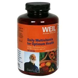 Weil Daily Multivitamin for Optimum Health, Tablets,180 tablets (Pack 