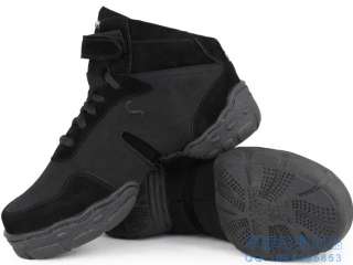 Black Sansha Dance Sneakers Hip Hop / Jazz Dance Shoes  