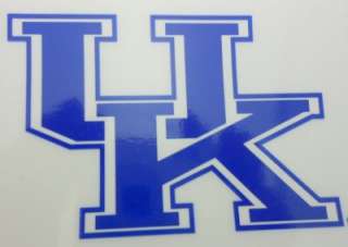   of Kentucky Wildcats Sticker UK Basketball Car Auto NCAA Blue White