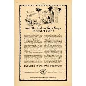  1929 Ad Southern Co. Dahlberg Sugar Cane Sultan Camel 