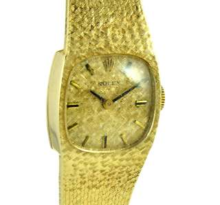  Ladies Rolex Watch 14k Solid Yellow Gold Manual Wind 8133  