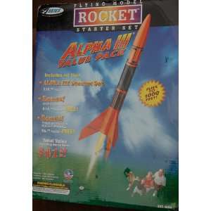  Flying Model Rocket Starter Kit Toys & Games