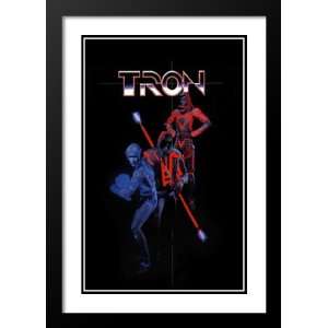  Tron 32x45 Framed and Double Matted Movie Poster   Style D 