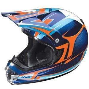  Thor Motocross Quadrant Helmet   2007   2X Small/Blue 