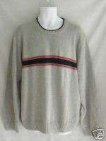 Tommy Hilfiger Pullover Crewneck Sweater XL Gray NWT  