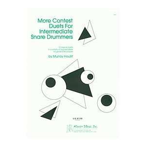   Contest Duets For Intermediate Snare Drummers Musical Instruments
