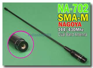 Up for Sale is a 100% Brand New NAGOYA DUAL BAND Handheld antenna NA 