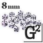 8mm 6 sided dice, 8mm D6 Bulk Sets items in dice 8mm 