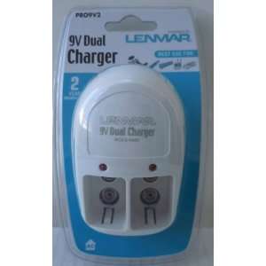 9V Dual Rechargeable Battery Charger   NiCd and NiMH   Nickel 