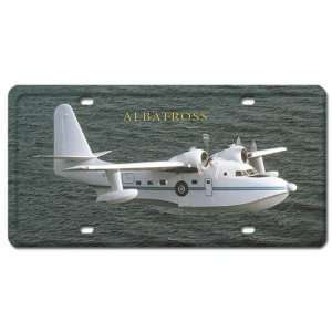  Albatross Aviation License Plate   Garage Art Signs